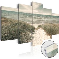 Artgeist akrylglas Quiet Beach [Glass] Billede